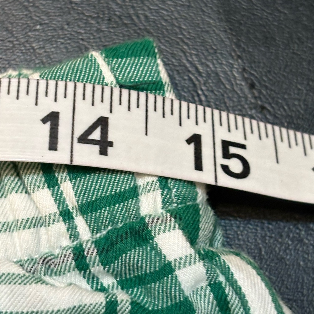 Victoria's Secret Red and Green Plaid Pajama Set size M - Picture 12 of 16